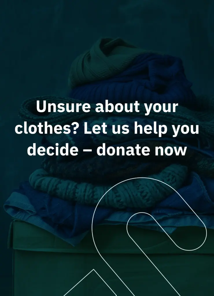 can old clothes be donated