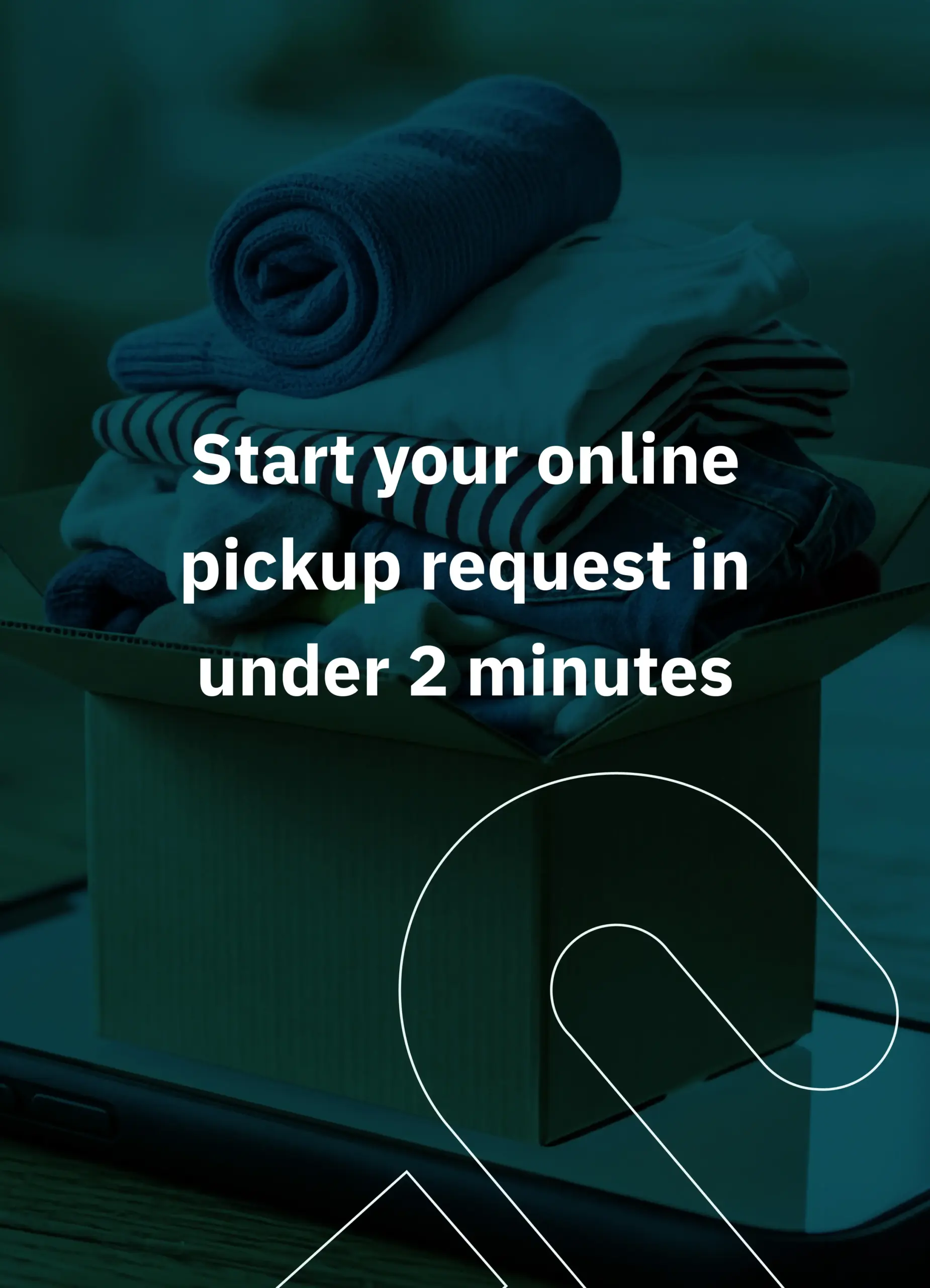 request clothes donation pickup online