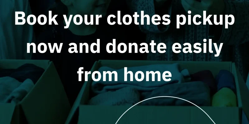 Schedule charity pickup clothes Saudi Arabia
